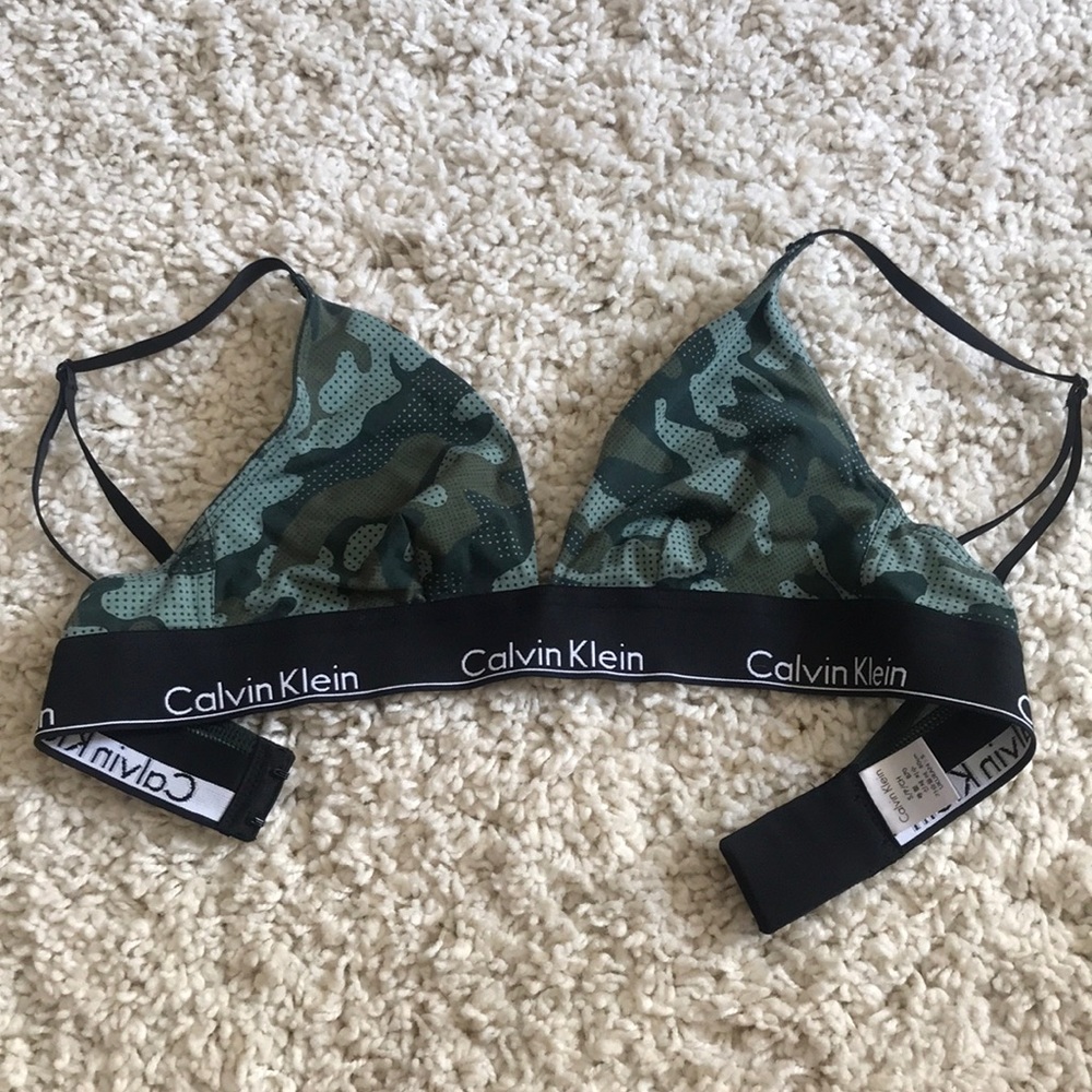 CALVIN KLEIN BRALETTE CAMO